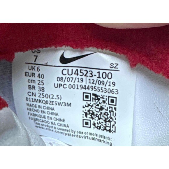 Nike Air Jordan 5 Low Fire Red Golf Size 7 Men's (Size 8.5 Women's) - Picture 6 of 7